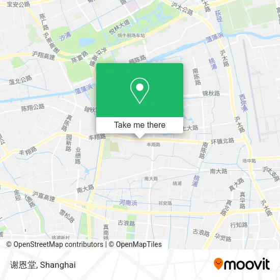 谢恩堂 map