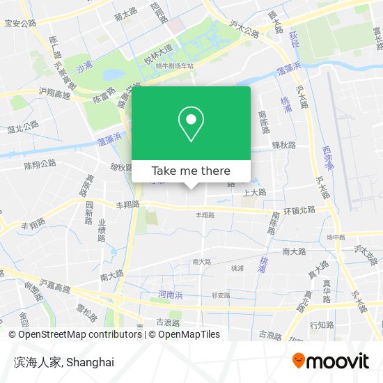 滨海人家 map