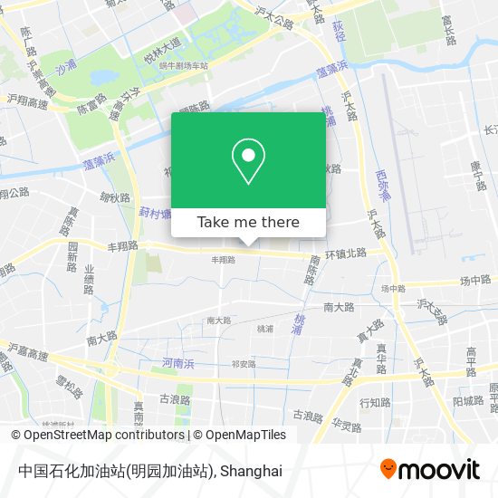 中国石化加油站(明园加油站) map