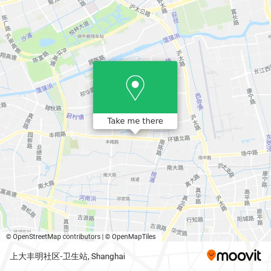 上大丰明社区-卫生站 map