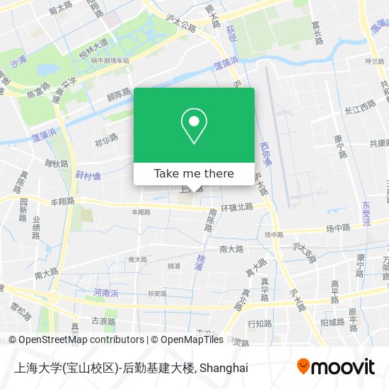 上海大学(宝山校区)-后勤基建大楼 map