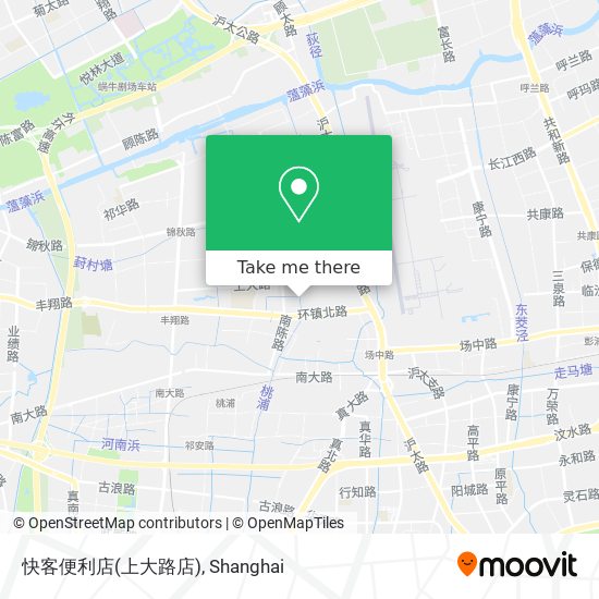 快客便利店(上大路店) map