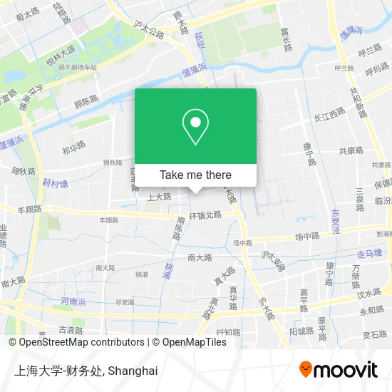 上海大学-财务处 map