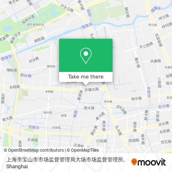 上海市宝山市市场监督管理局大场市场监督管理所 map