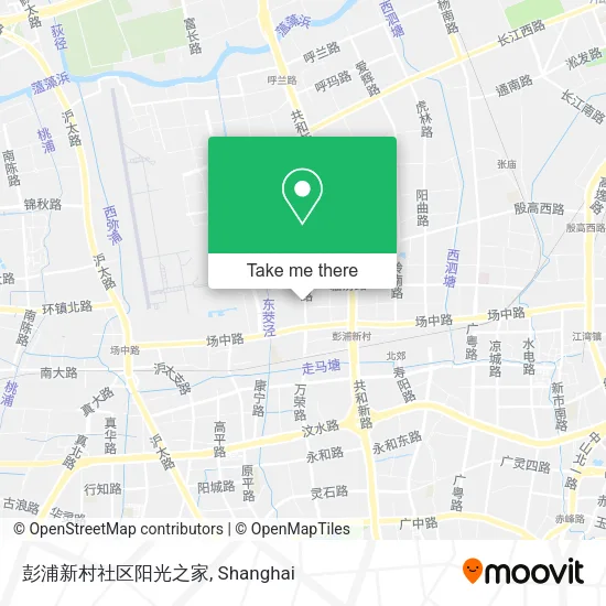 彭浦新村社区阳光之家 map