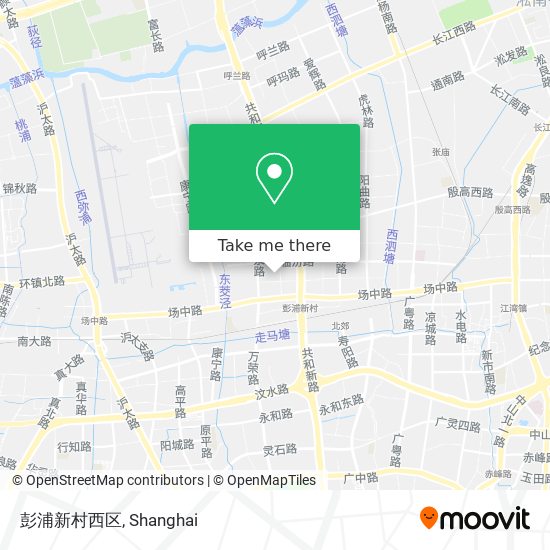 彭浦新村西区 map