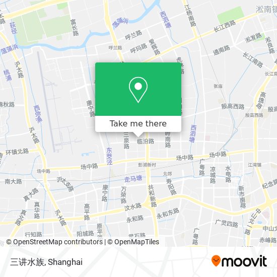 三讲水族 map