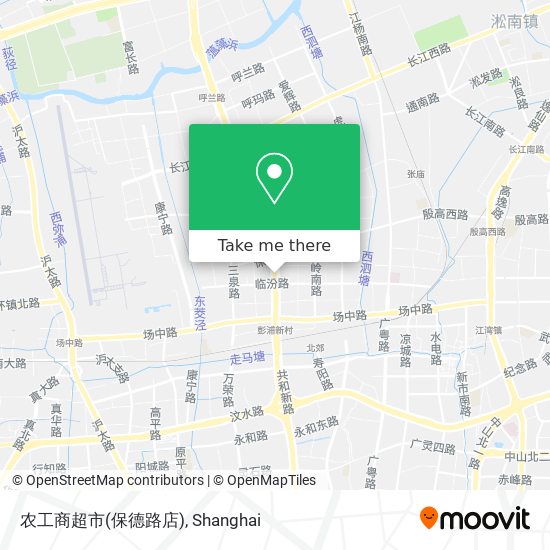 农工商超市(保德路店) map
