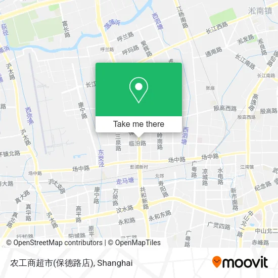 农工商超市(保德路店) map