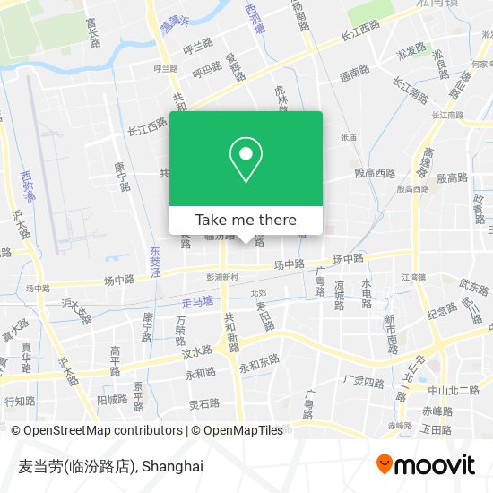 麦当劳(临汾路店) map