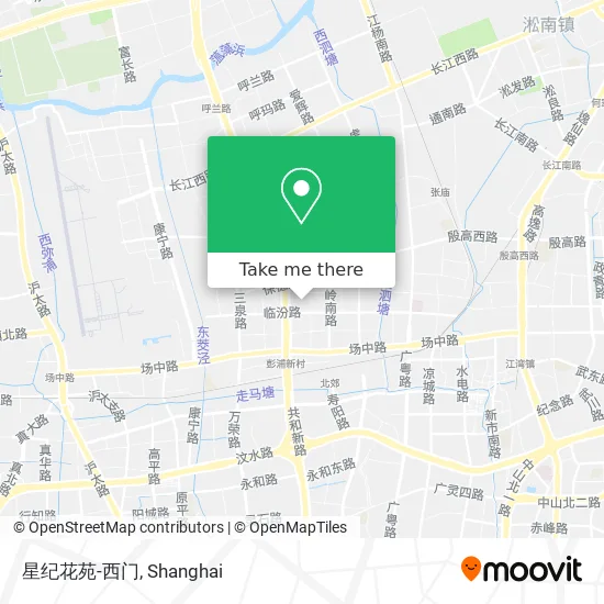 星纪花苑-西门 map