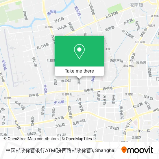 中国邮政储蓄银行ATM(汾西路邮政储蓄) map