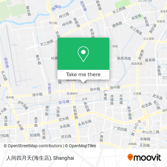 人间四月天(海生店) map