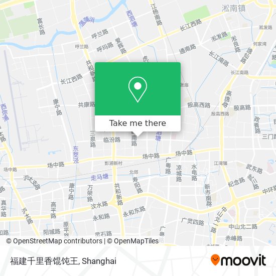 福建千里香馄饨王 map