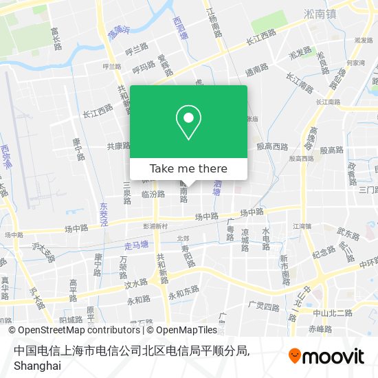 中国电信上海市电信公司北区电信局平顺分局 map