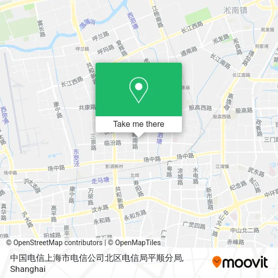 中国电信上海市电信公司北区电信局平顺分局 map