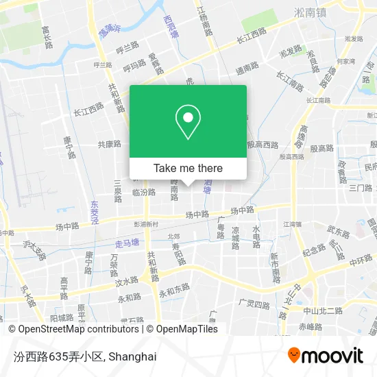 汾西路635弄小区 map
