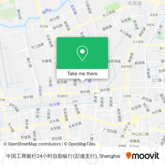 中国工商银行24小时自助银行(彭浦支行) map