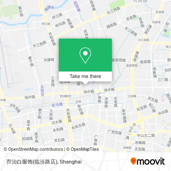 乔治白服饰(临汾路店) map