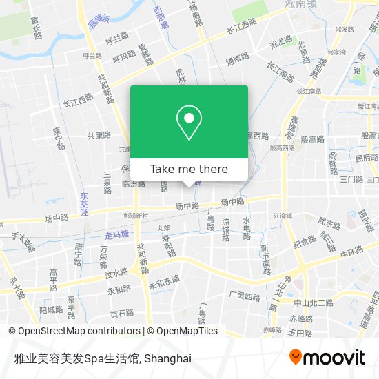 雅业美容美发Spa生活馆 map