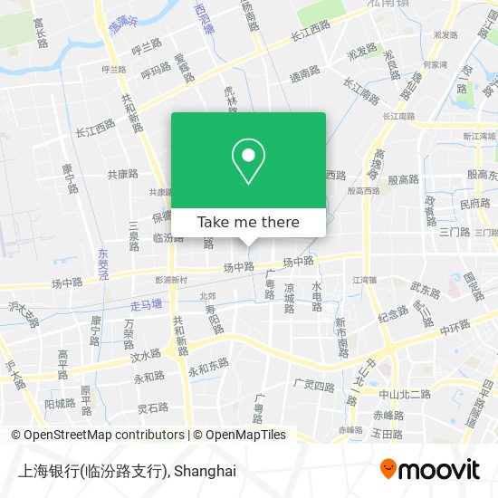 上海银行(临汾路支行) map