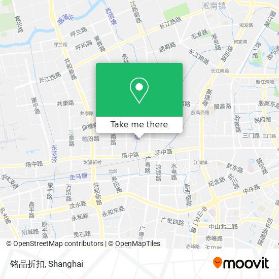 铭品折扣 map