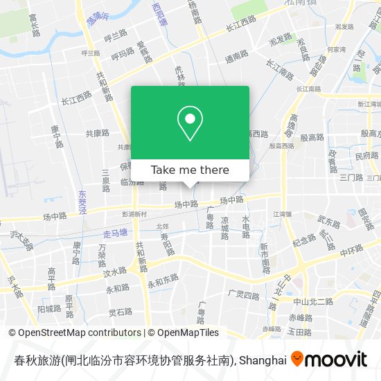 春秋旅游(闸北临汾市容环境协管服务社南) map