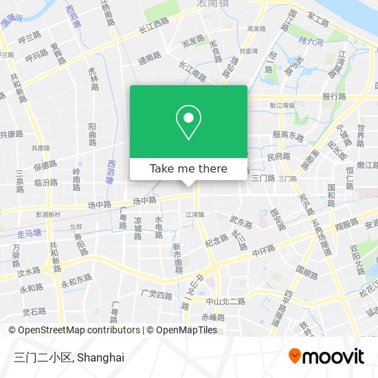 三门二小区 map