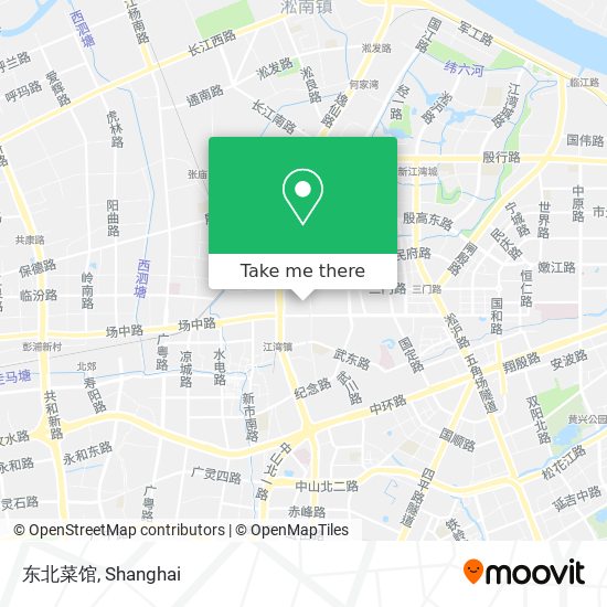 东北菜馆 map