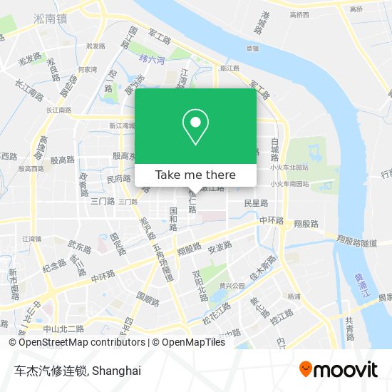 车杰汽修连锁 map