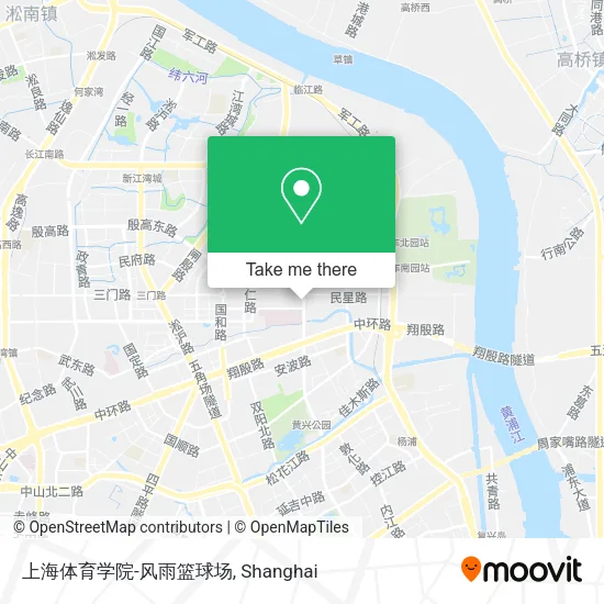 上海体育学院-风雨篮球场 map