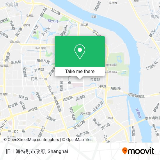 旧上海特别市政府 map