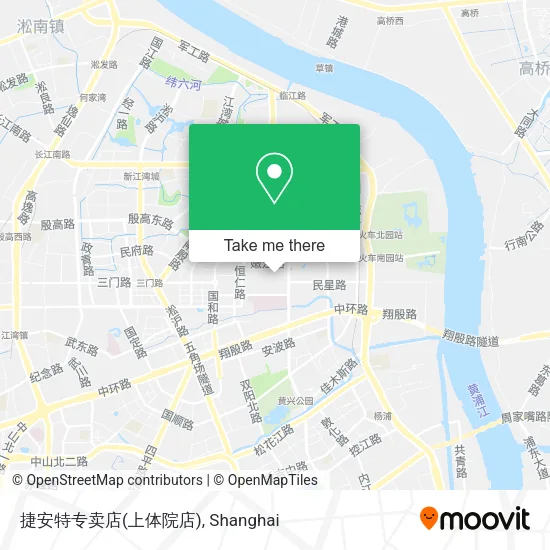捷安特专卖店(上体院店) map