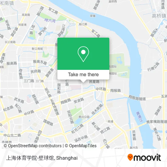 上海体育学院-壁球馆 map
