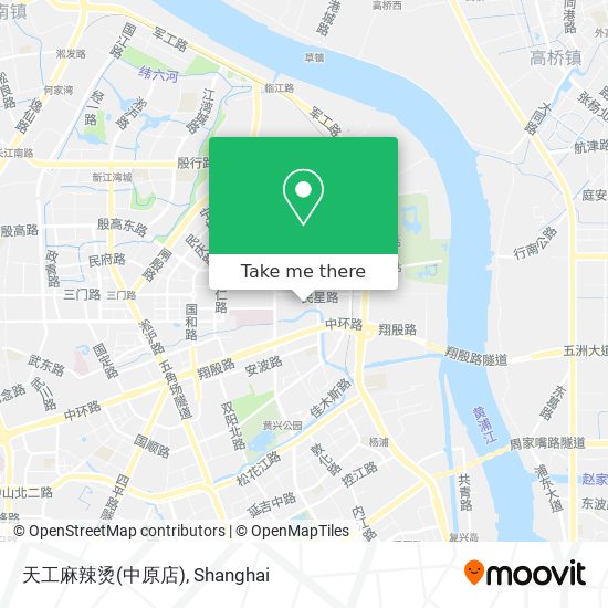 天工麻辣烫(中原店) map