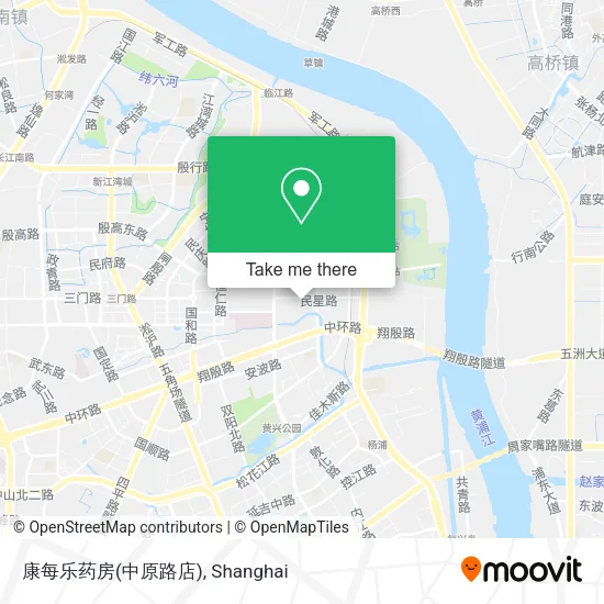 康每乐药房(中原路店) map