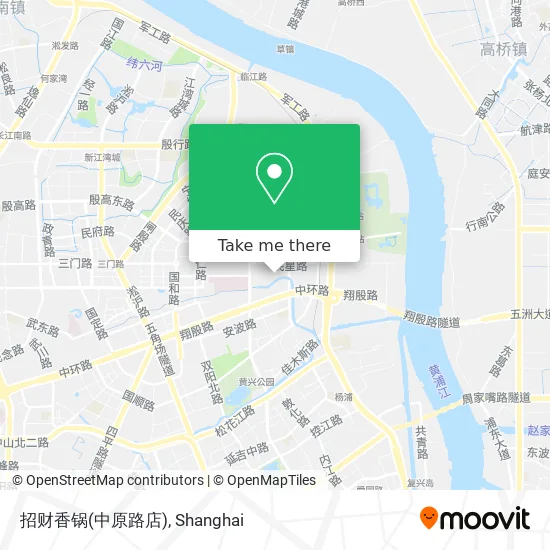 招财香锅(中原路店) map