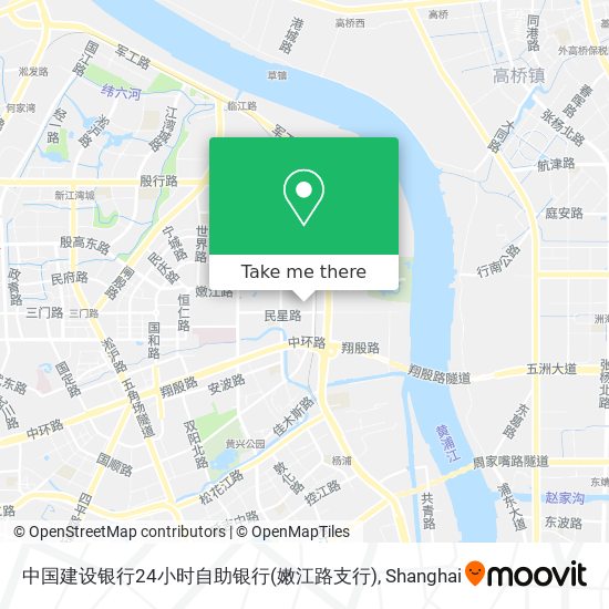 中国建设银行24小时自助银行(嫩江路支行) map