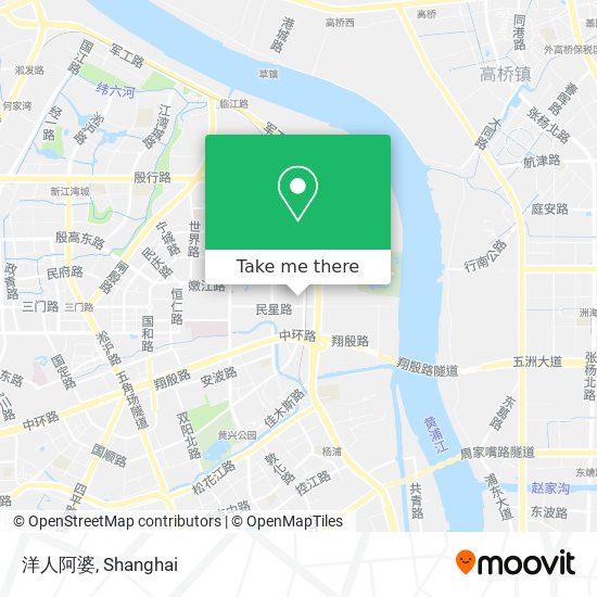 洋人阿婆 map