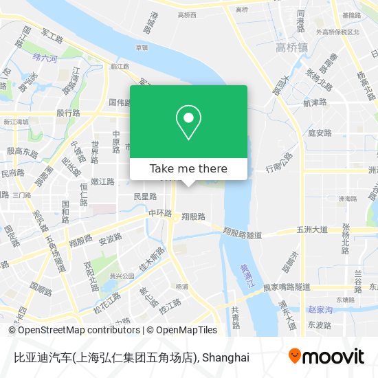 比亚迪汽车(上海弘仁集团五角场店) map