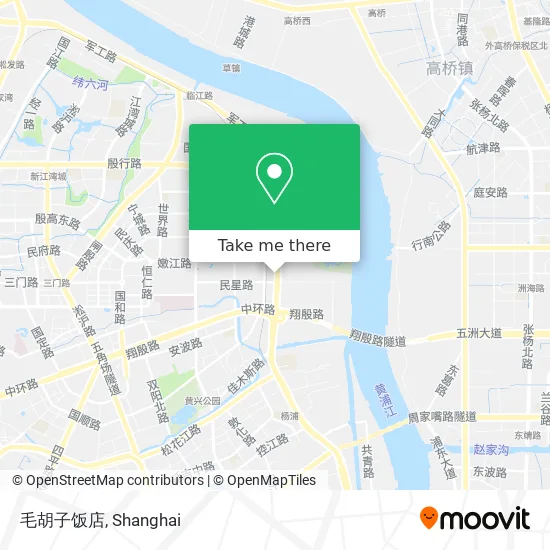 毛胡子饭店 map
