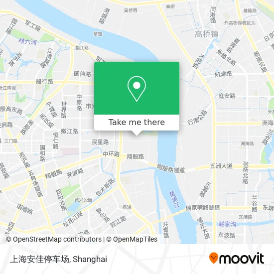 上海安佳停车场 map