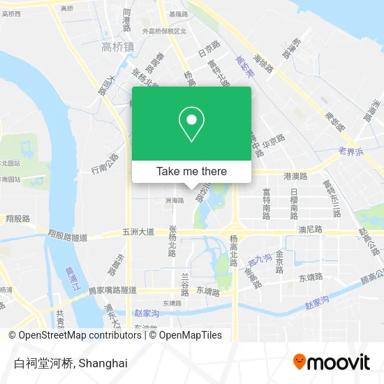 白祠堂河桥 map