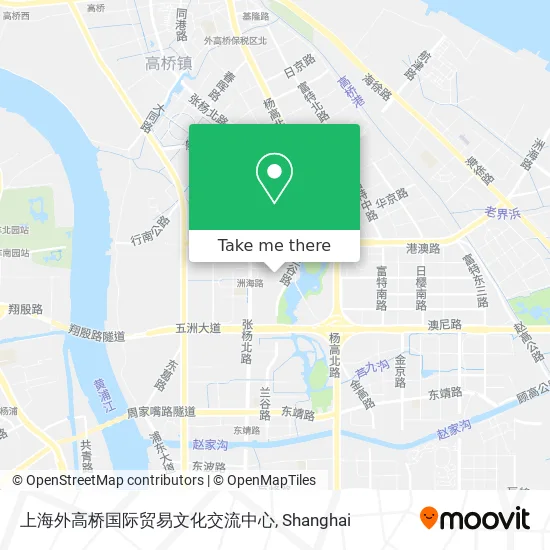 上海外高桥国际贸易文化交流中心 map