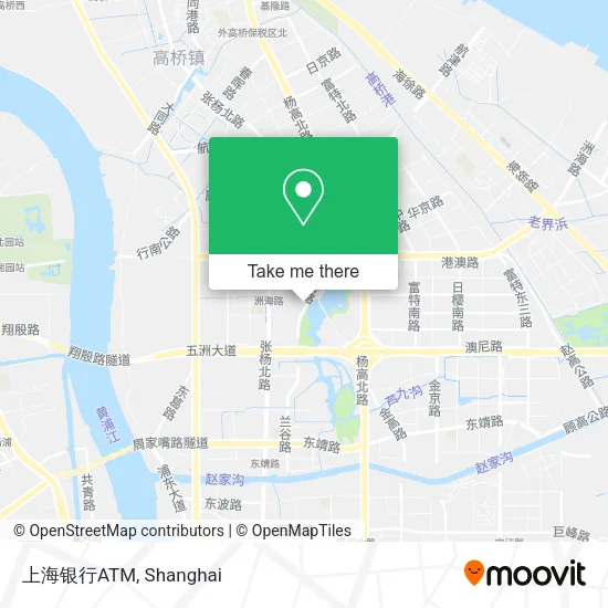 上海银行ATM map