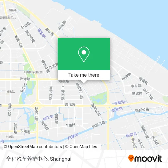 辛程汽车养护中心 map