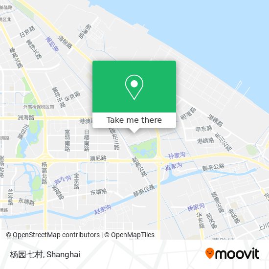 杨园七村 map