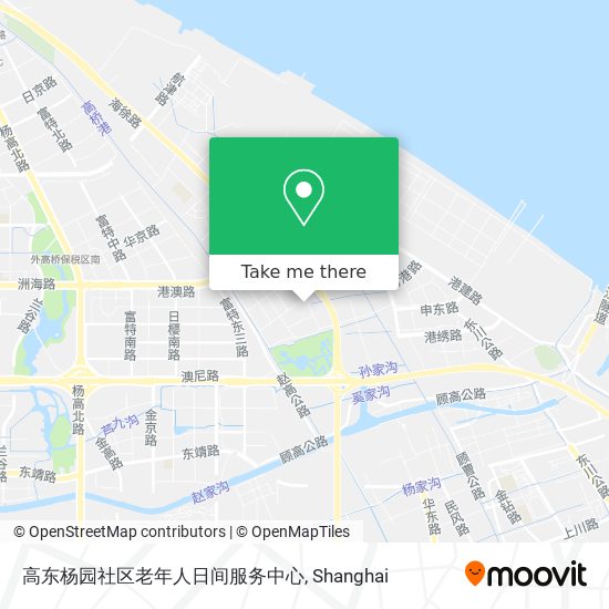 高东杨园社区老年人日间服务中心 map