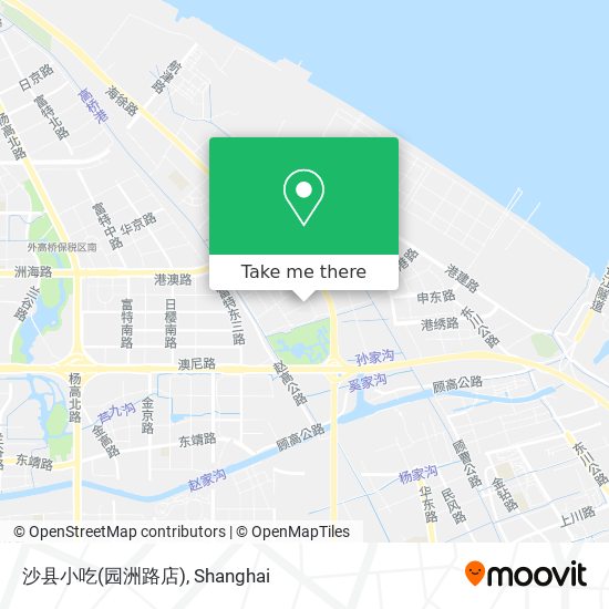 沙县小吃(园洲路店) map