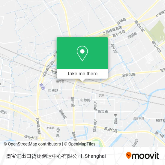 墨宝进出口货物储运中心有限公司 map